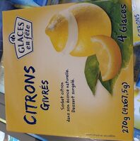 Citrons givrés