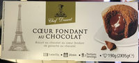 Cœur fondant au chocolat