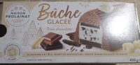 Bûche glacée trois chocolats
