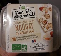 Crème glacée au nougat de Montélimar