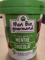 Crème glacée menthe chocolat