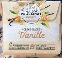 Crème glacée vanille