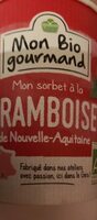 Mon bio gourmand sorbet framboise