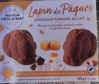 Lapin chocolat caramel
