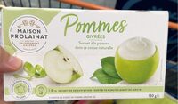 Pommes givrées sorbet