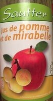 Jus de pomme et de mirabelle