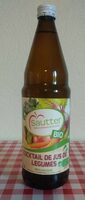 Cocktail de jus de legumes bio SAUTTER