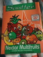 Nectar multifruits à base de jus concentré