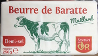 Beurre de Baratte demi-sel