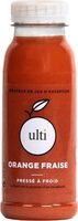 Jus orange-fraise
