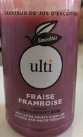 Smoothie fraise framboise