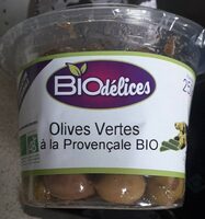 Olives vertes à la provençale bio