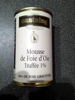 Mousse de foie d'oie truffée 1 %
