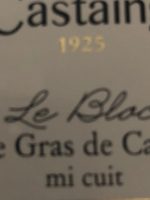 Bloc de foie gras de canard mi cuit