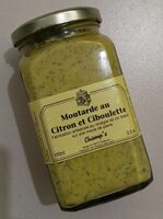 Moutarde au Citron et Ciboulette