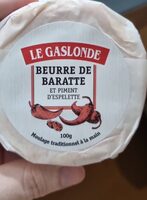 Beure aromatisé piment d'espelette