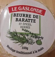 Beurre de baratte et épices, herbes