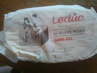 Leduc beurre moulé demi sel