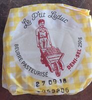 Beurre pasteurisé demi-sel