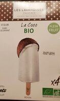 Sorbet plein fruit à la coco bio