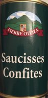 Saucisses confites