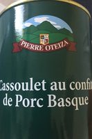 Cassoulet au confit de porc Basque