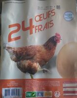 24 oeufs frais