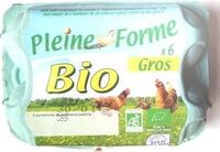 6 Oeufs Gros Bio