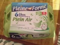 6 œufs gros de poules élevées en plein air