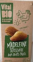 Madeleines pâtissiers aux oeufs frais