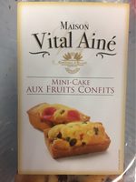 Mini-cake aux fruits confits