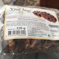 Gaufres liégeoises saveur chocolat