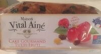 Cake gourmand tuuti fruti
