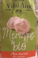 Meringues bio au sucre de canne Vital Aîné
