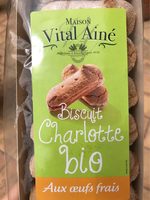 Biscuits bio Charlotte Vital Aîné