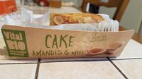 Cake amande et miel