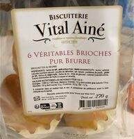 6 véritables brioches pur beurre