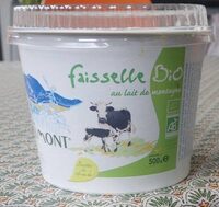 Faisselle au lait de montagne bio