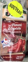 Saucisson au piment d’espelette