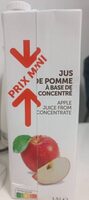 Jus de pomme à base de concentré