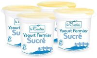 Yaourts sucrés fermier