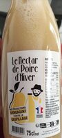 Le nectar de poire d'hiver
