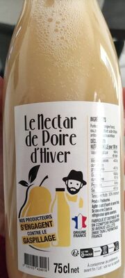 Le nectar de poire d'hiver