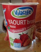 Yaourt Fraise Entier Brassé