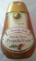 Miel de Thym et Propolis Verte