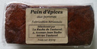 Pain d'épices aux pommes