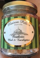 Bonbons miel & eucalyptus