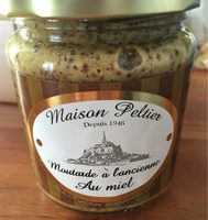 Moutarde à l'ancienne au miel