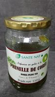 Infusion en gelée à la prunelle de Corée