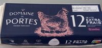 12 oeufs extra frais